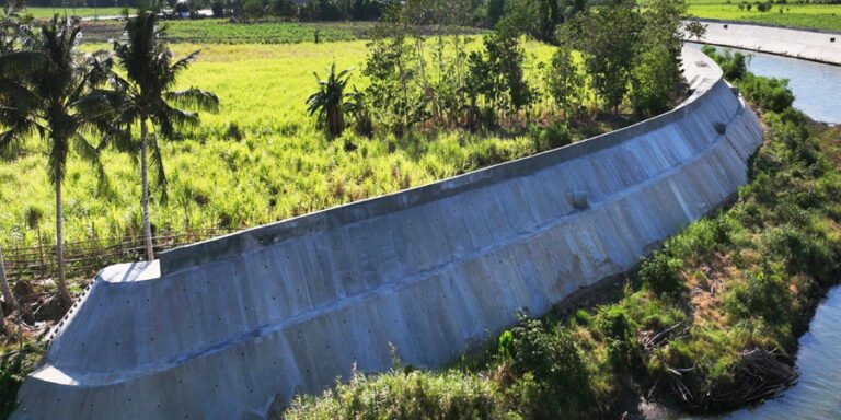 Slope Protection For Rivers P178M slope protection projects at Binalbagan River completed