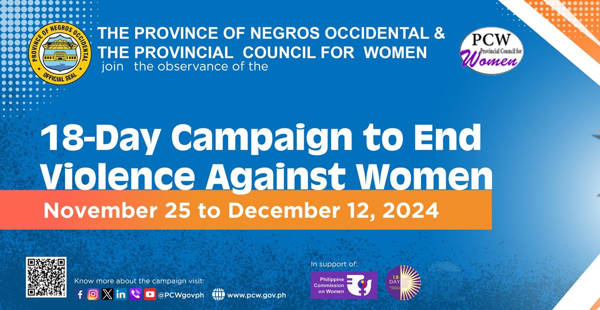 18-day campaign starts today to end violence against women